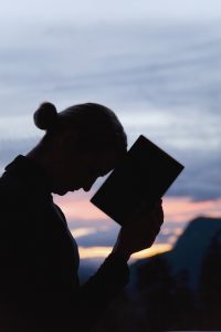 mom with bible
